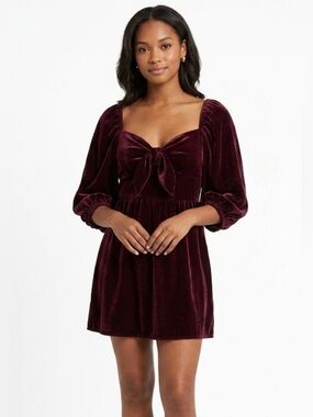 asos design fallen shoulder skater mini dress with tie detail ASOS DESIGN dropped shoulder skater mini dress with full sleeves